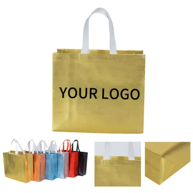 Metallic Laminated Nonwoven Tote Bag