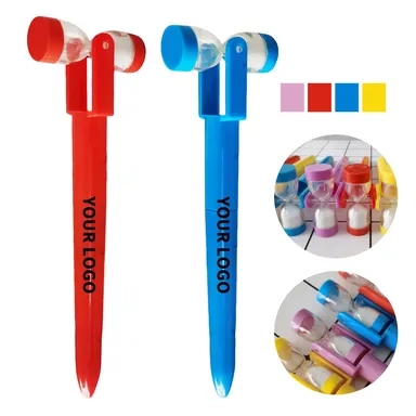 Rotating Hourglass Ballpoint Pen