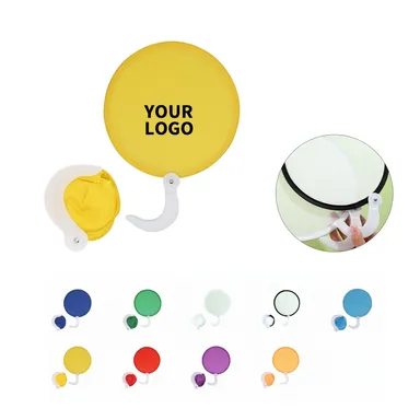 Twist-Fold Polyester Hand Fan Disc