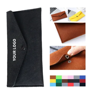 Felt Sleeve Pouch for Phone and Small Essentials