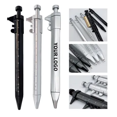 Caliper Ruler Ballpoint Pen