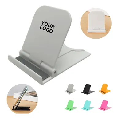 Compact Folding Phone Stand with Grip Pads