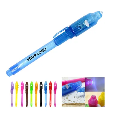 Invisible Ink Pen with UV Light Cap