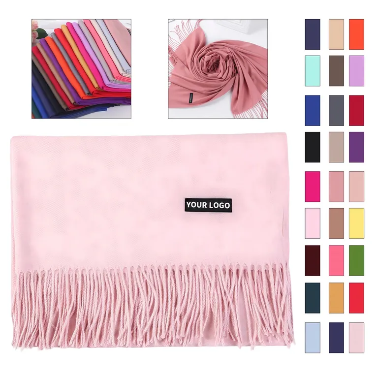 Pashmina Wrap Scarf with Full-Color Imprint · IMPAPP002 · image 1