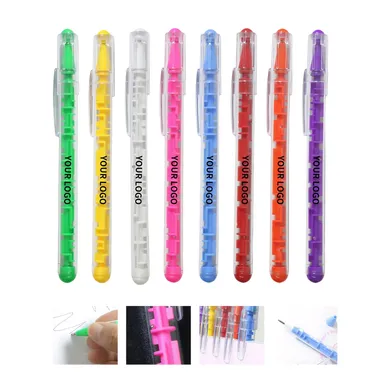 Colorful Maze Ballpoint Pen