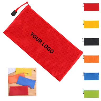 Oxford Fabric Zipper Document Pouch
