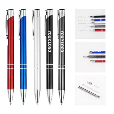 Metal Click-Action Ballpoint Pen