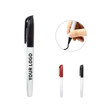Fine-Point Permanent Marker with Custom Barrel Imprint