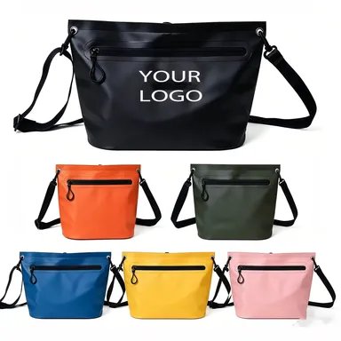 TPU Crossbody Bag with Adjustable Strap