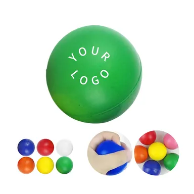 Round PU Foam Squeeze Ball
