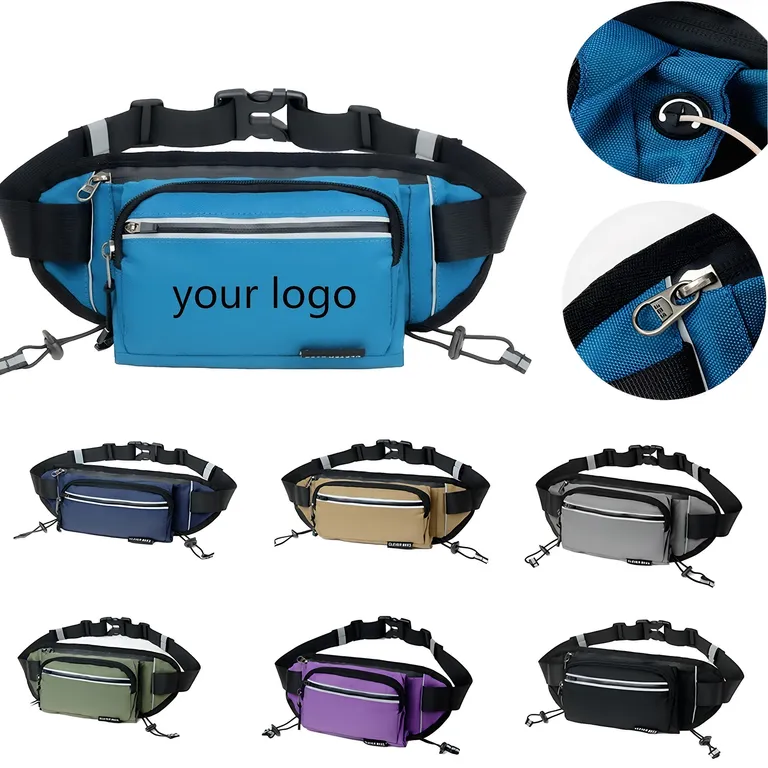 Adjustable Sports Waist Pack with Zip Pockets · IMPBAG133 · image 1