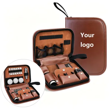 PU Golf Accessories Organizer Case