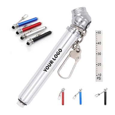 Mini Tire Pressure Gauge Keychain