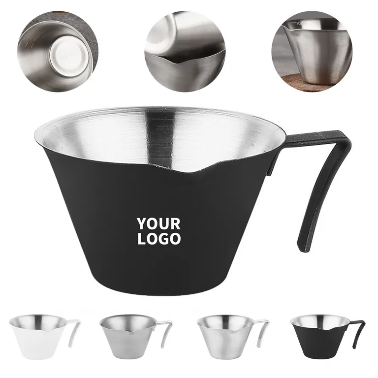 3.4 oz. Stainless Steel Espresso Measuring Cup · IMPDRI006 · image 1