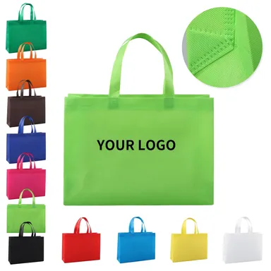 Non-Woven Shopper Tote with Gusseted Base