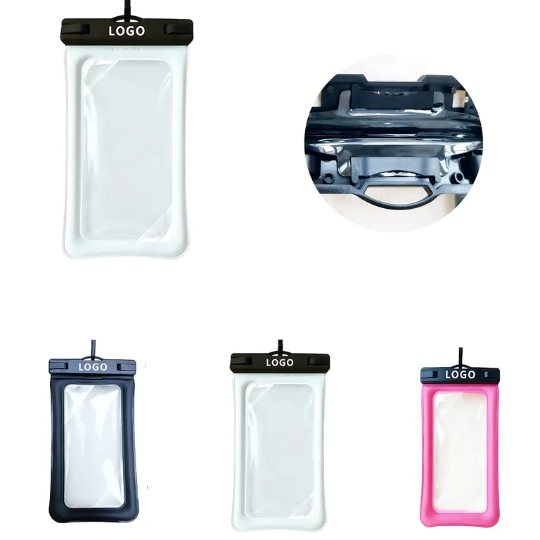 Clear TPU Phone Pouch with Locking Top · IMPBAG151 · image 1