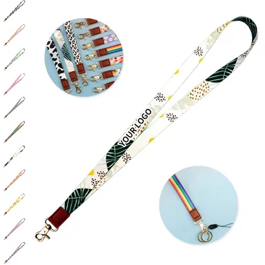 Printed Polyester Phone Lanyard