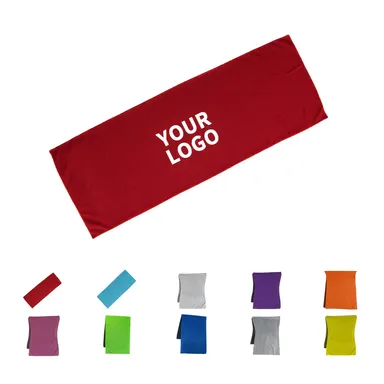 Polyester Sport Towel for Fitness Events