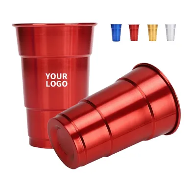 16 oz. Stackable Aluminum Drinking Cup