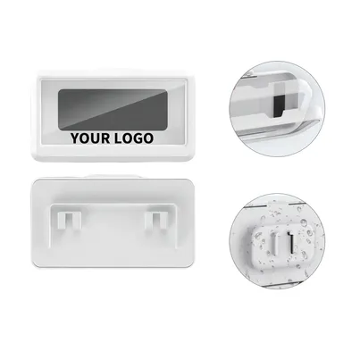 Wall-Mounted Phone Case with Clear Window
