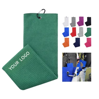 Microfiber Golf Towel with Clip