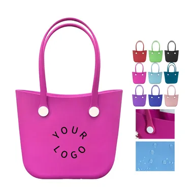 EVA Tote with Loop Handles and Round Fasteners