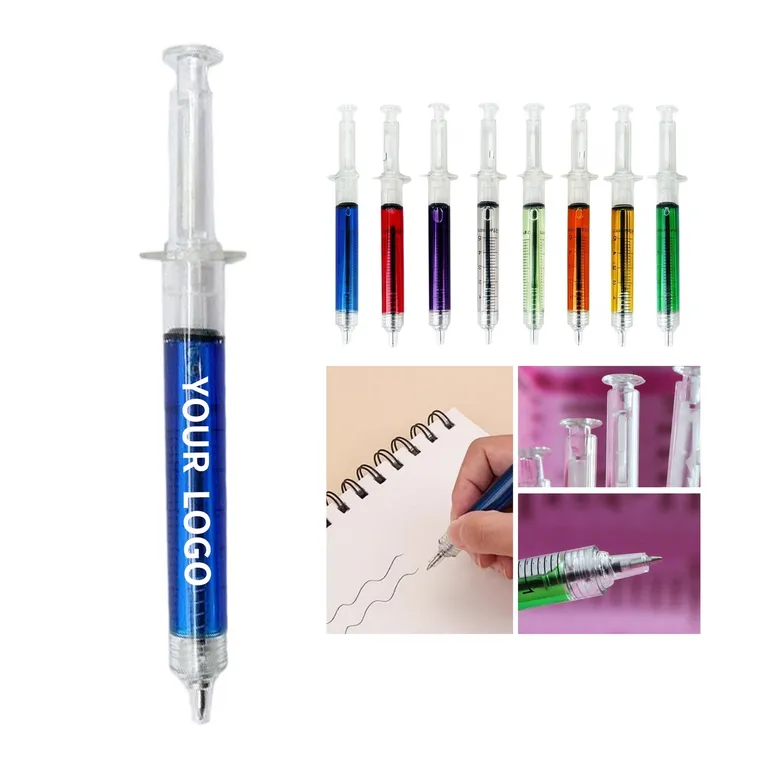 Retractable Syringe-Style Ballpoint Pen · IMPOFF028 · image 1