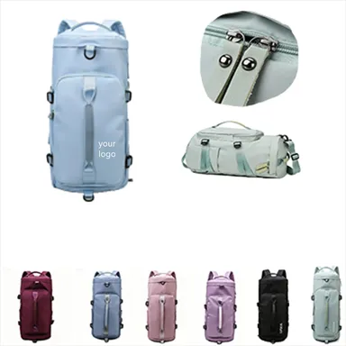 Convertible Gym Bag with Shoe Compartment