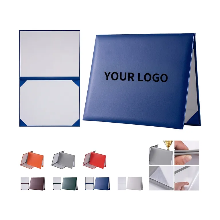 Padded Certificate Holder with Paper Cover · IMPOFF055 · image 1