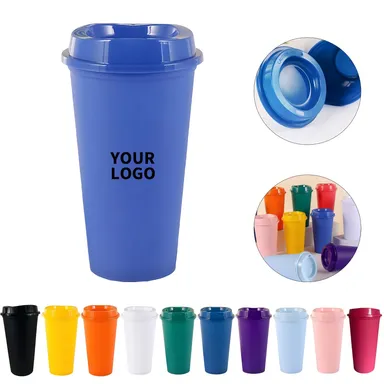 16 oz. Polypropylene Coffee Cup with Lid