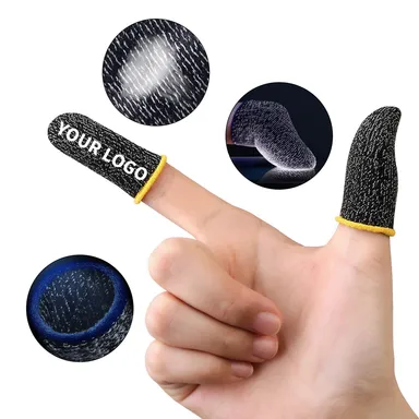 Conductive Gaming Finger Sleeves, Pair
