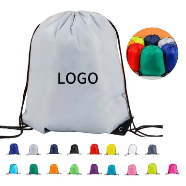 210D Polyester Drawstring Backpack