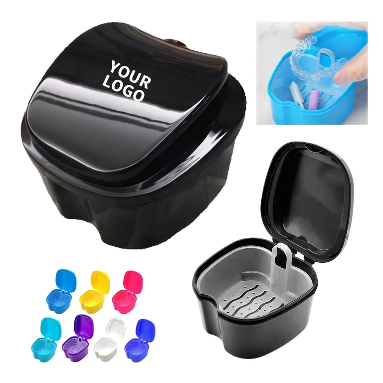 Denture Soak Cup with Lift-Out Strainer · IMPWEL006 · image 1