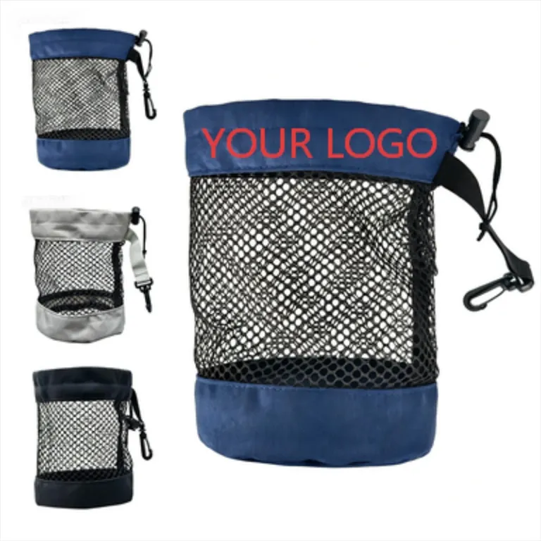 Drawstring Mesh Golf Ball Storage Pouch · IMPBAG125 · image 1