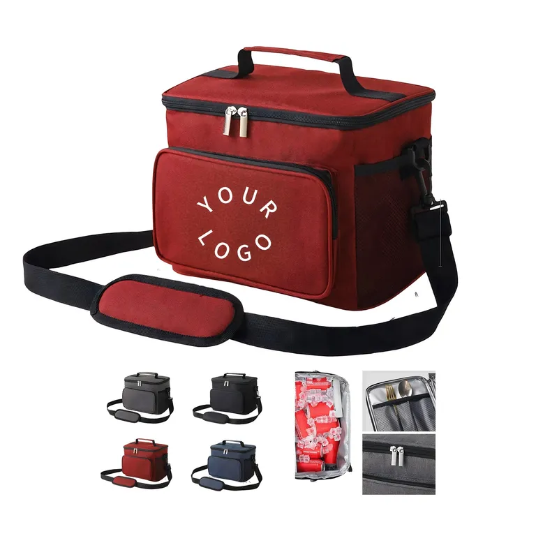 Oxford Cooler Bag with Padded Shoulder Strap · IMPBAG173 · image 1