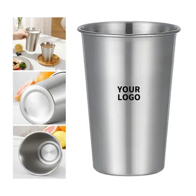 16 oz. Stainless Steel Pint Cup — IMPDRI085