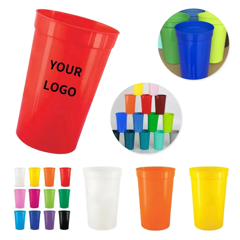 Colored Open-Top Plastic Party Cup · IMPDRI146 · image 1