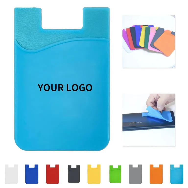 Silicone Phone Wallet with U-Shaped Opening · IMPPHO051 · image 1