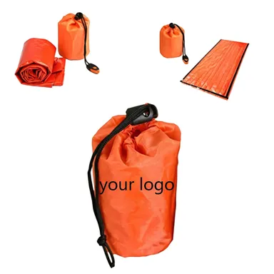 Compact Thermal Sleeping Bag Kit with Carry Pouch