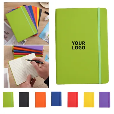 Strap-Closure Business Notebook