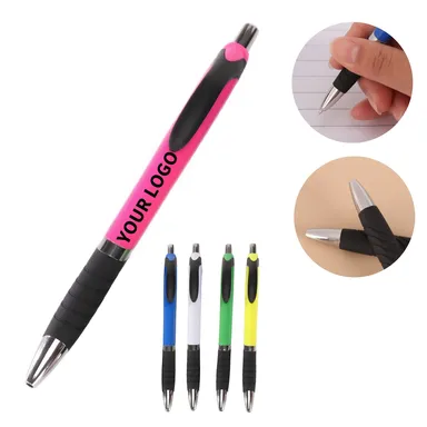 Click Ballpoint Pen with Contoured Grip