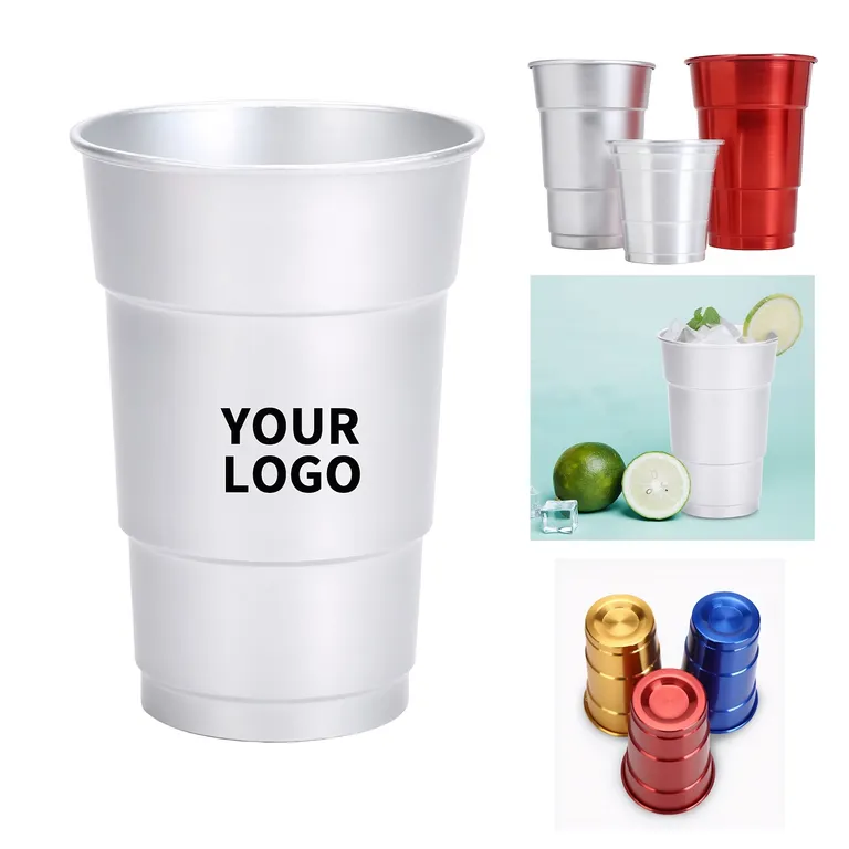 16 oz. Aluminum Cup with Oxidized Finish · IMPDRI073 · image 1