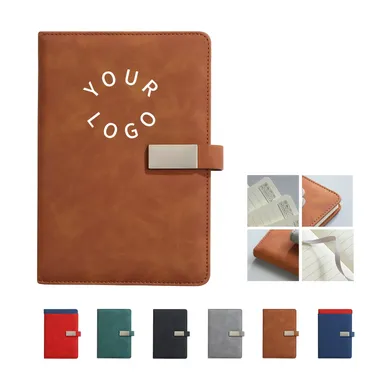 Leather-Look Journal Set with Writing Pen