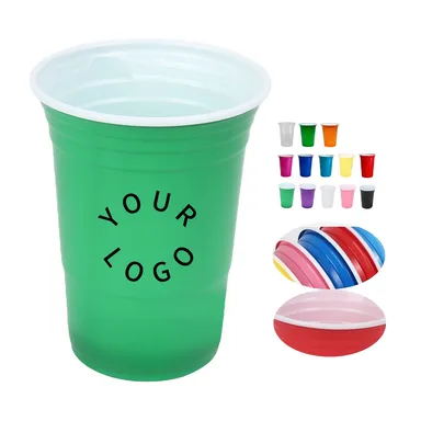 16 oz. Plastic Cold Beverage Party Cup