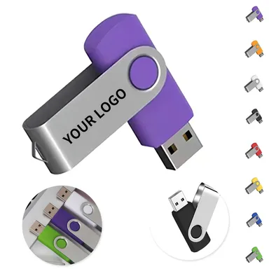 8GB Swivel USB Flash Drive