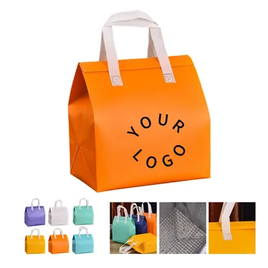 Non-Woven Insulated Lunch Bag with Foil Lining