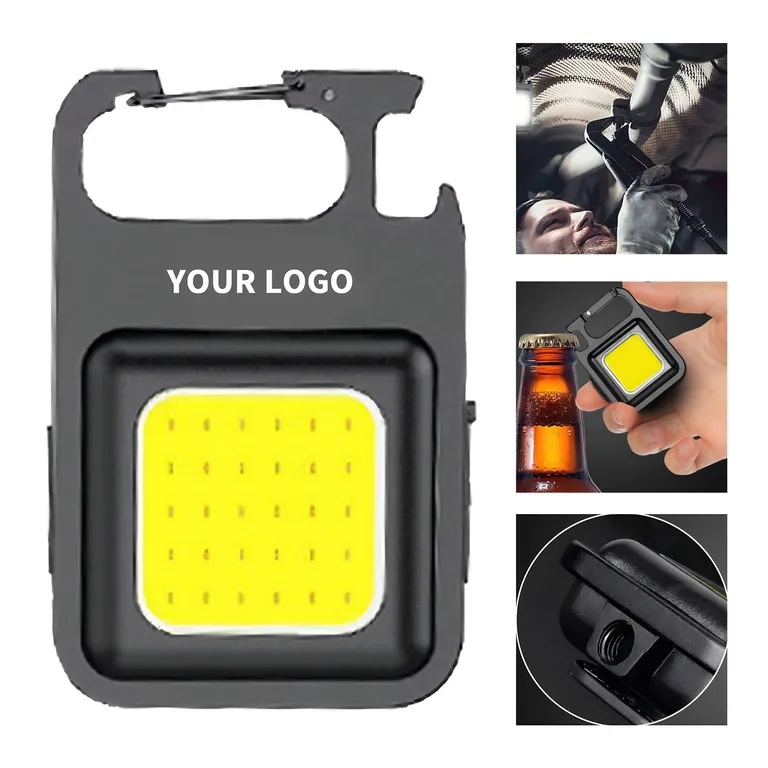 Rechargeable COB Keychain Light with Carabiner · IMPTOO025 · image 1