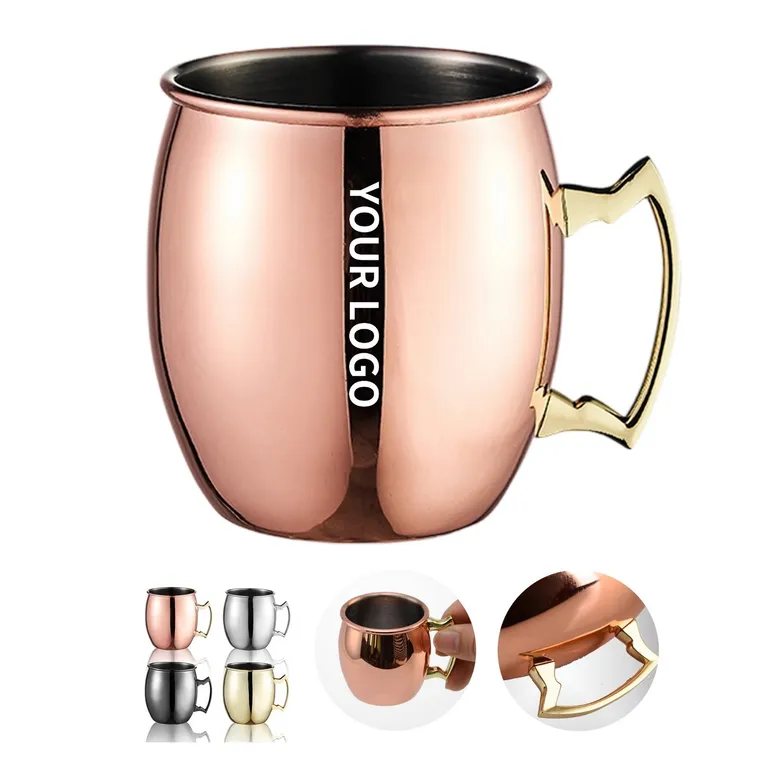 16 oz. Stainless Steel Barrel Mug with Handle · IMPDRI005 · image 1