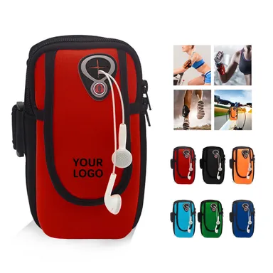 Phone Armband Pouch with Adjustable Strap