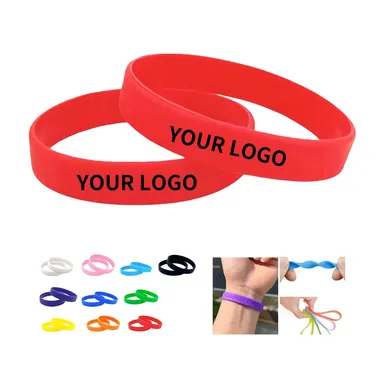 Half-Inch Silicone Wristband